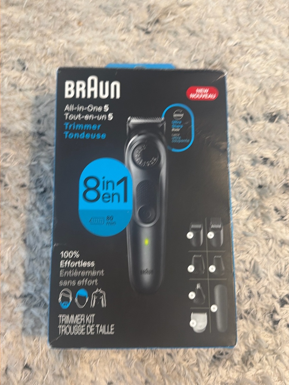 Braun 8-in-1 All-in-One Trimmer - Black